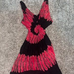 Tie Dye Hippie Dress